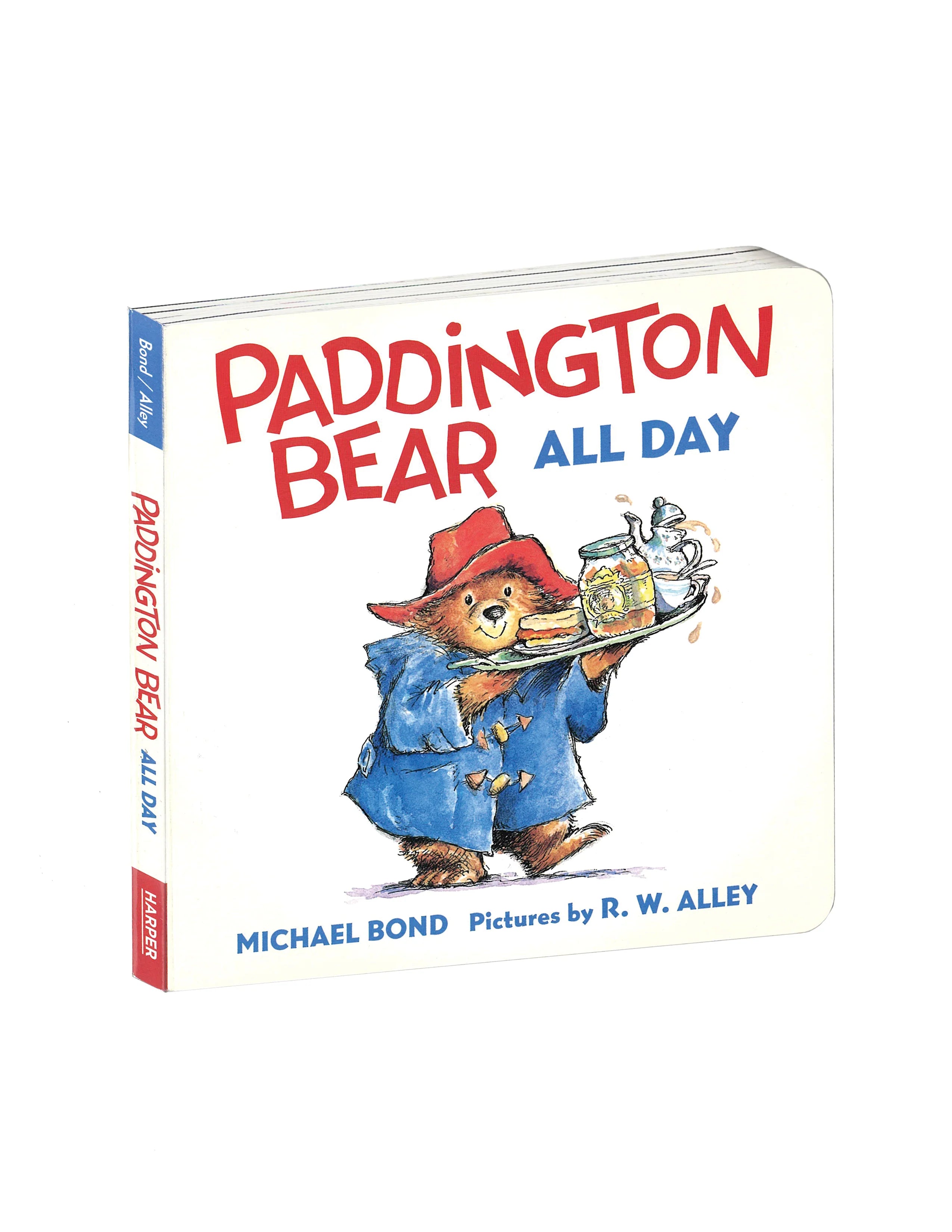 Paddington Bear All Day Hardcover Book By Michael Bond