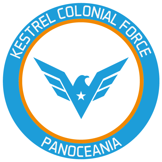 Infinity Operation: Sandtrap – 2-Player Battle Pack Kestrel Colonial Force Emblem