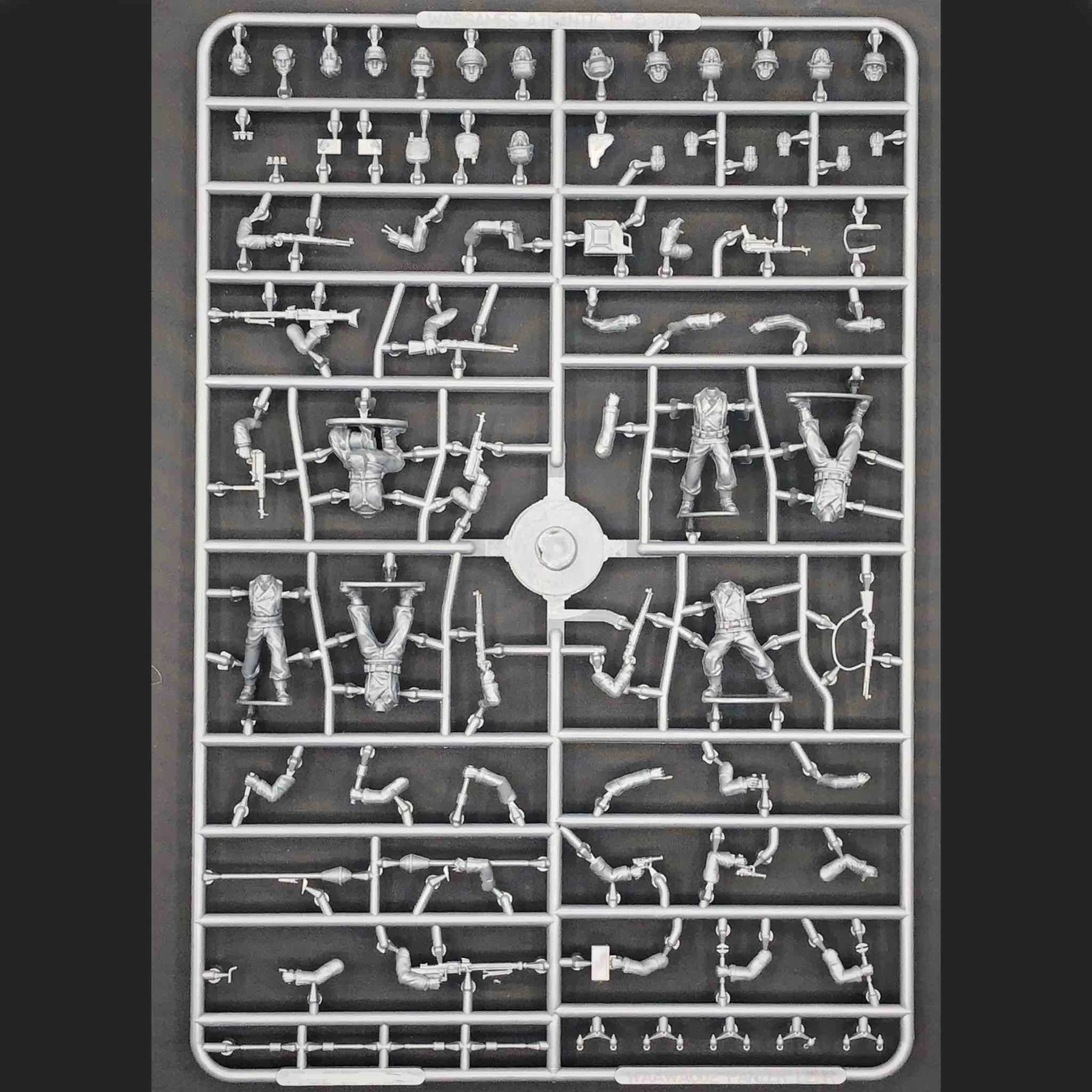 Panzer Lehr Division, 28 mm Scale Model Plastic Figures Example Frame #2