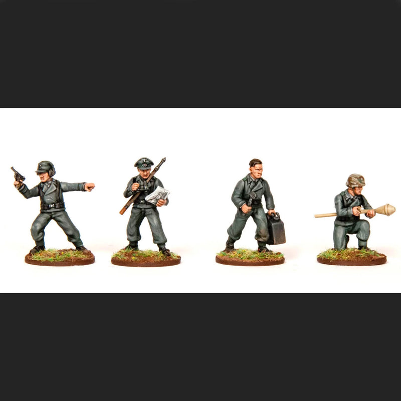 Panzer Lehr Division, 28 mm Scale Model Plastic Figures Additional Action Poses
