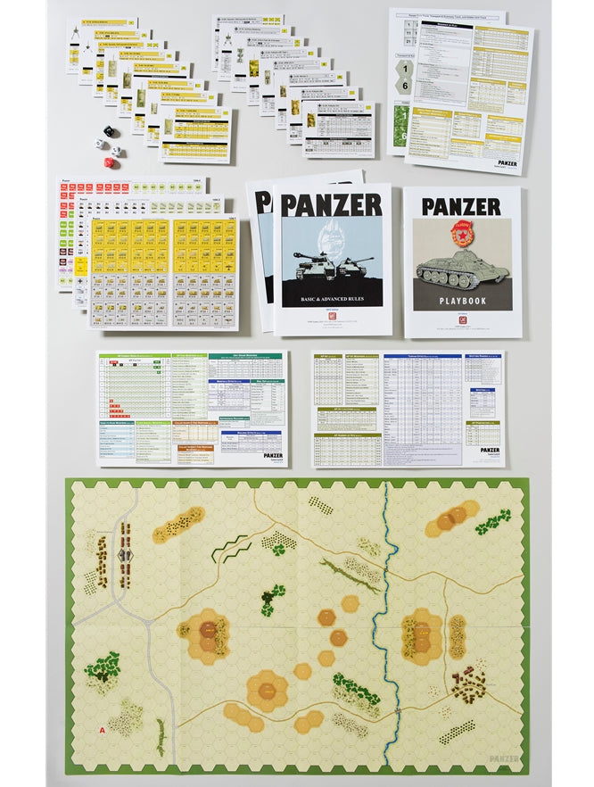 Panzer (3rd Printing)  Box Contents