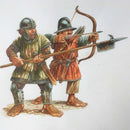 Halfling Militia, 28 mm Scale Model Plastic Figures Illustration