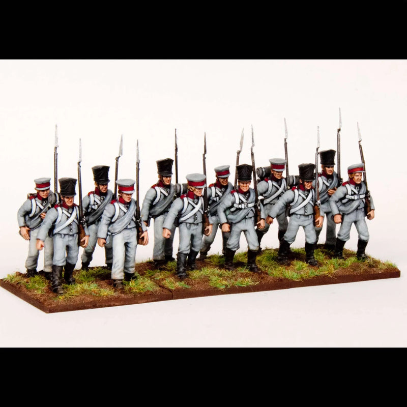 Prussian Reserve (1813-1815), 28 mm Scale Model Plastic Figures Painted Example