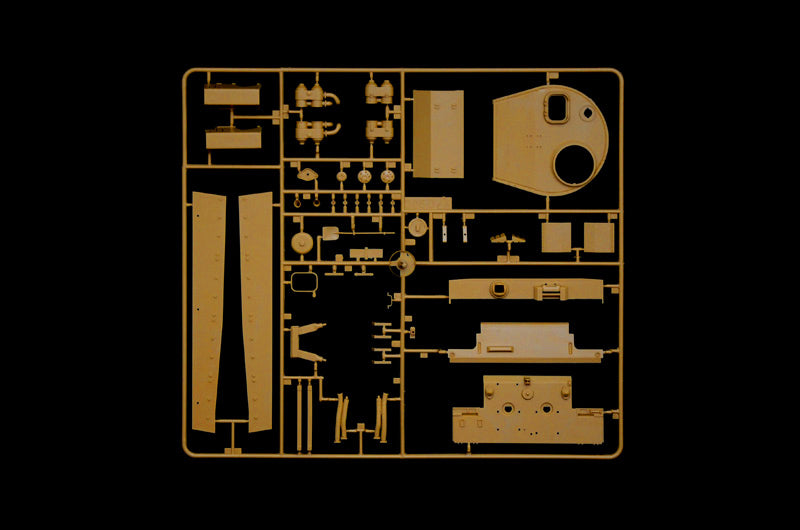 Pz.Kpfw. VI Tiger I Ausf. E, 1/35 Scale Plastic Model Kit Sprue 1