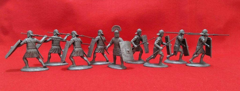 Early Imperial Roman Legionaries (Legio IX Hispana), 60 mm (1/30) Scale Plastic Figures