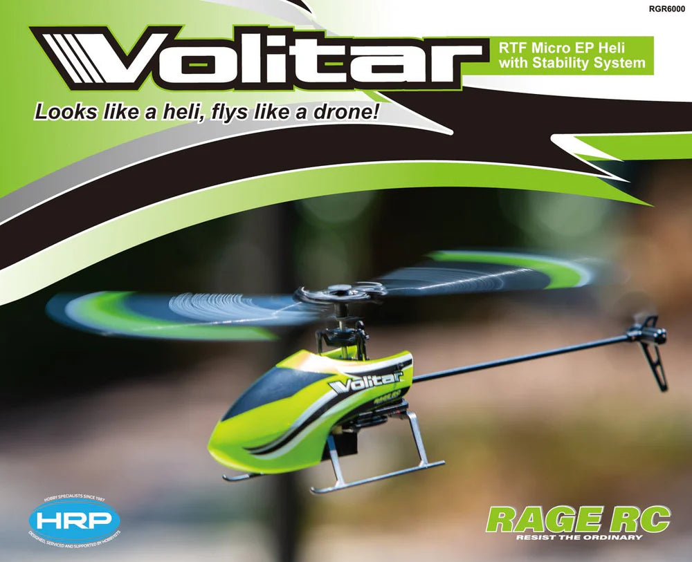 Volitar RTF Micro Heli with Stability System In flight