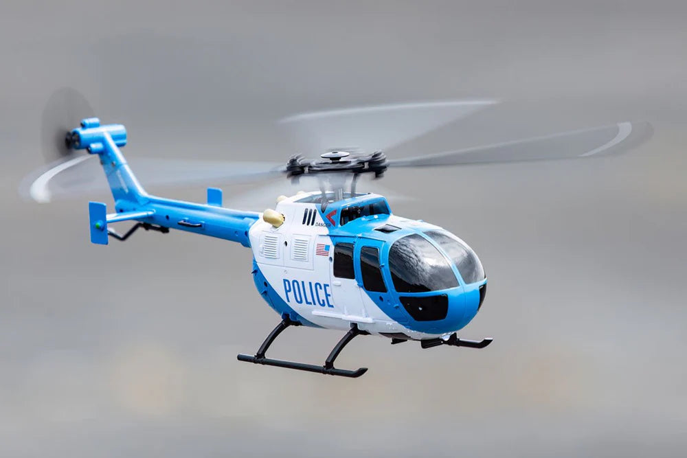 Hero-Copter, 4-Blade RTF Helicopter; Police In Flight