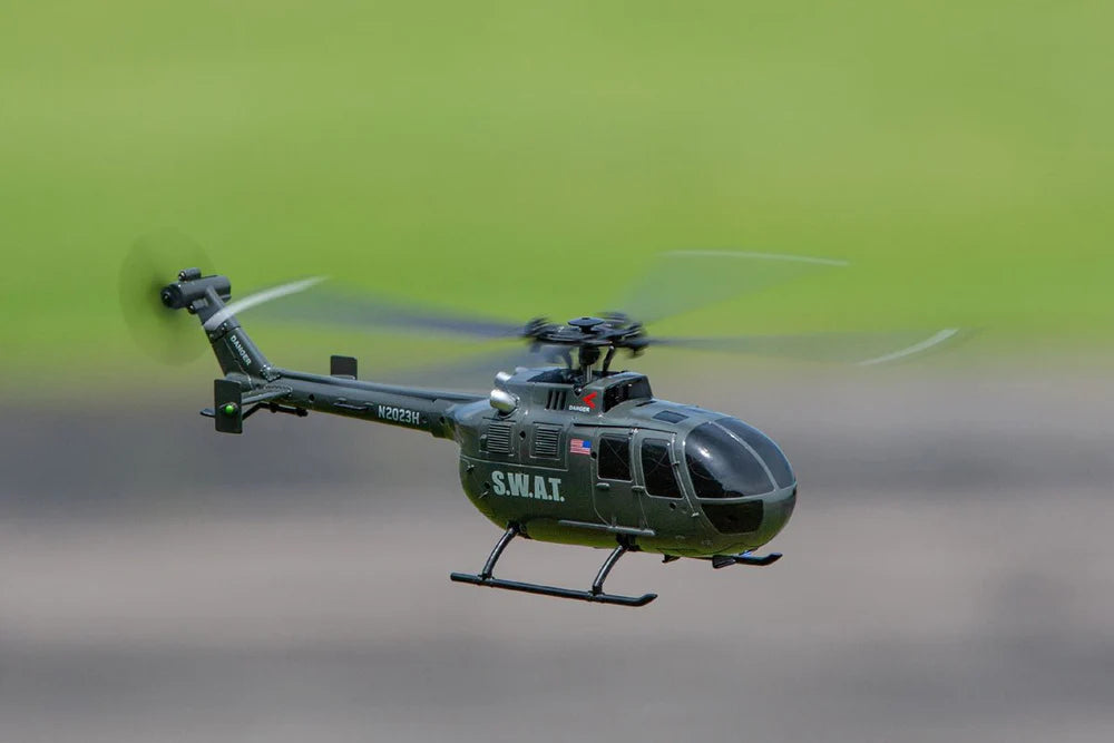 Hero-Copter, 4-Blade RTF Helicopter; SWAT In Flight