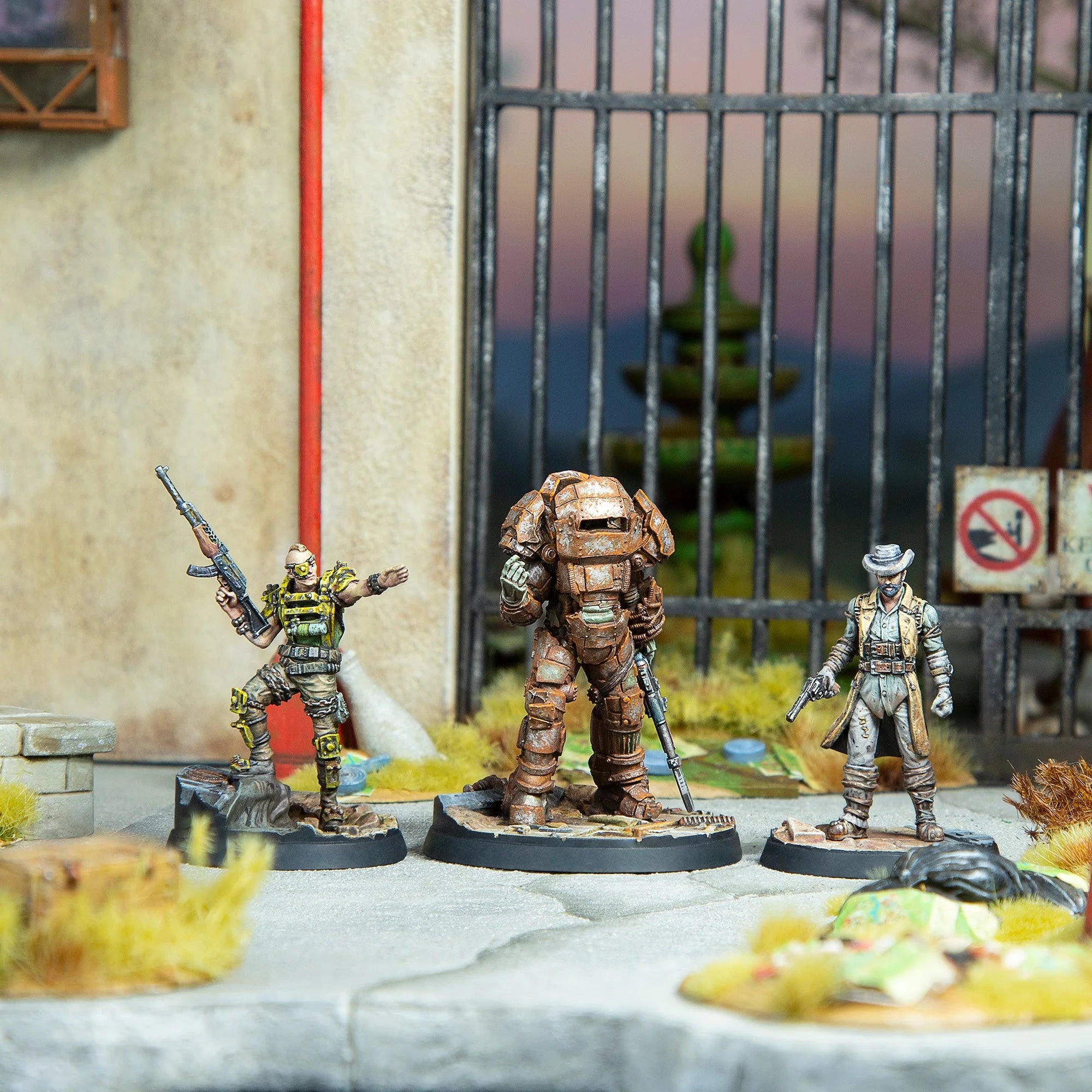 Fallout: Wasteland Warfare – Raiders: Park Overlords Diorama