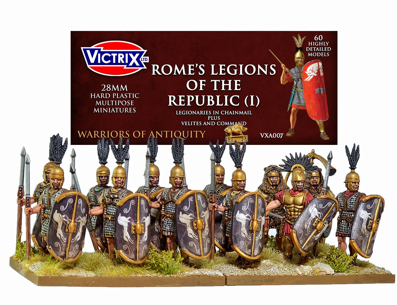 Rome’s Legions of the Republic (I), 28 mm Scale Model Plastic Figures