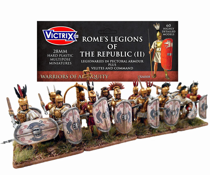 Rome’s Legions of the Republic (II), 28 mm Scale Model Plastic Figures