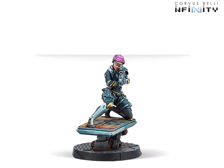 Infinity Reinforcements O-12 Pack Alpha Miniature Game Figures Vidocq