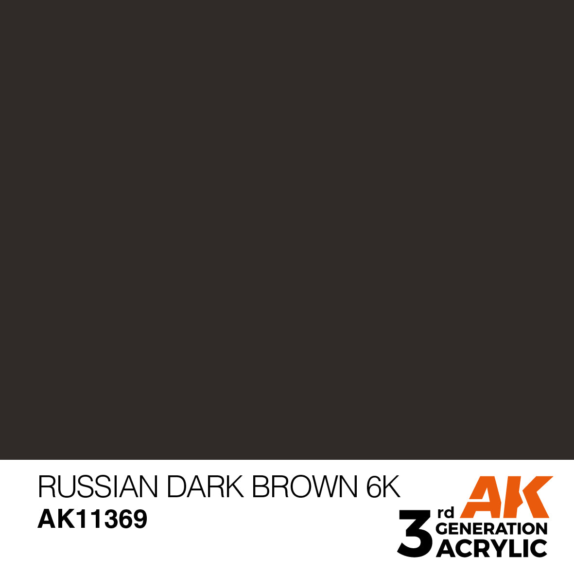 WWII Soviet Tank Colors Acrylic Paint Set  Russian Dark Brok 6K Color Sample