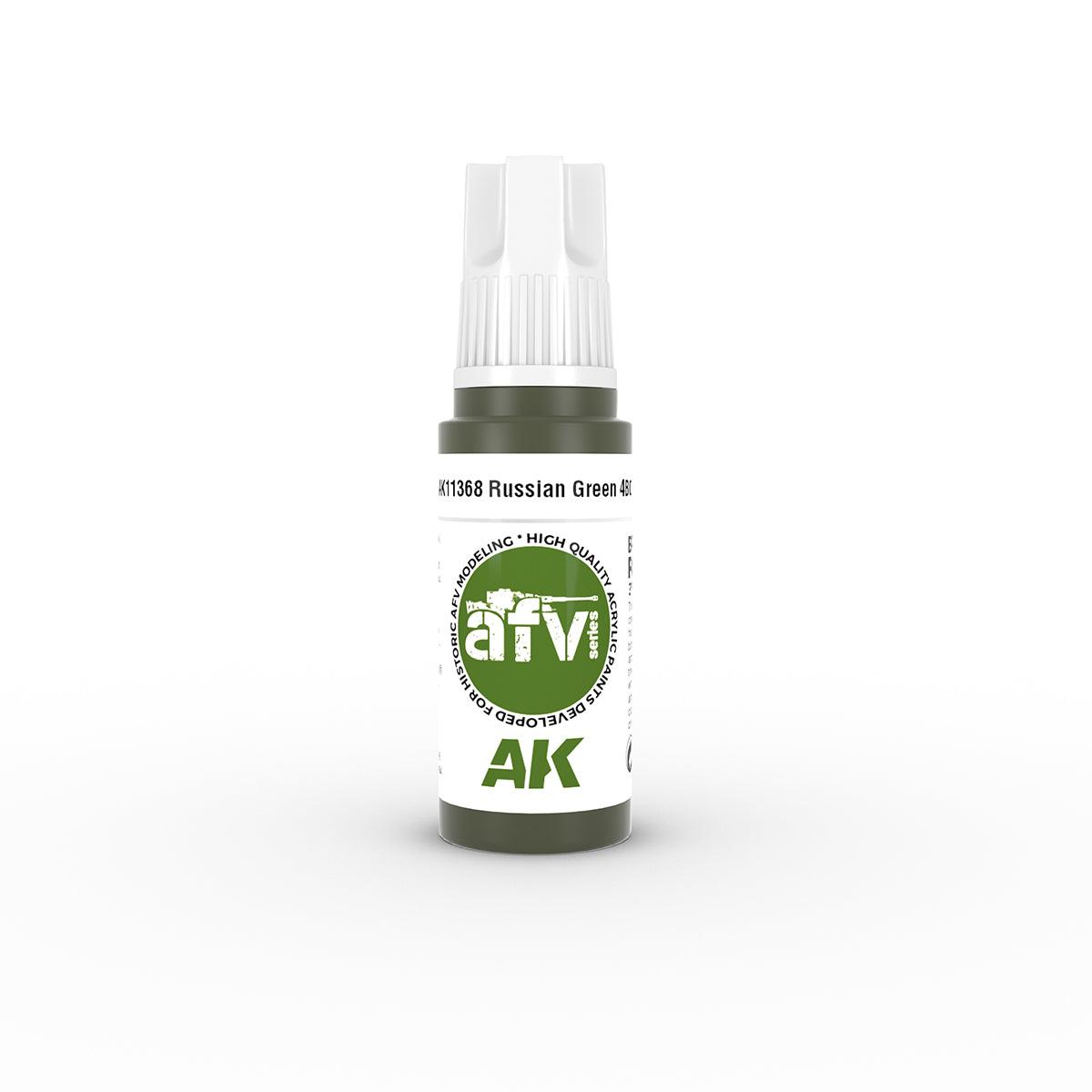 WWII Soviet Tank Colors Acrylic Paint Set  Russian Green 4BO Bottle