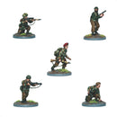 British SAS/Commandos, 28 mm Scale Model Plastic Figures Poses