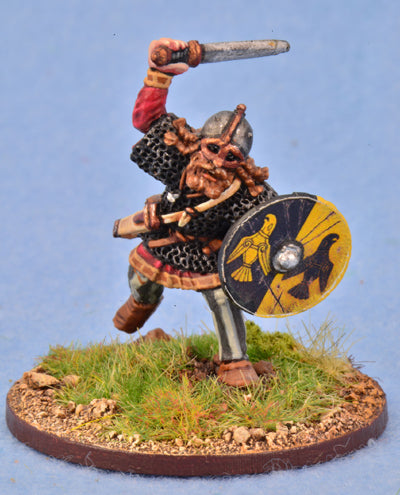 SAGA Age of Vikings, Viking Warlord A, 28 mm Scale Metal Figure