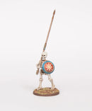 Skeleton Warriors, 28 mm Scale Model Plastic Figures Pikeman