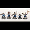 Les Grognards Command Heavy Support, 28 mm Scale Model Plastic Figures Specialists Option Close Up