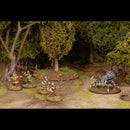 Giant Spiders, 28 mm Scale Model Plastic Figures Diorama Battle