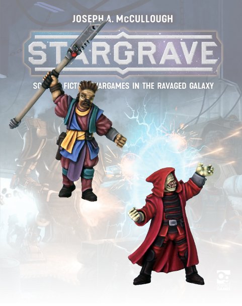 Stargrave Mystics II, 28 mm Scale Model Metal Figures