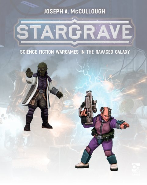 Stargrave Psionicists, 28 mm Scale Model Metal Figures