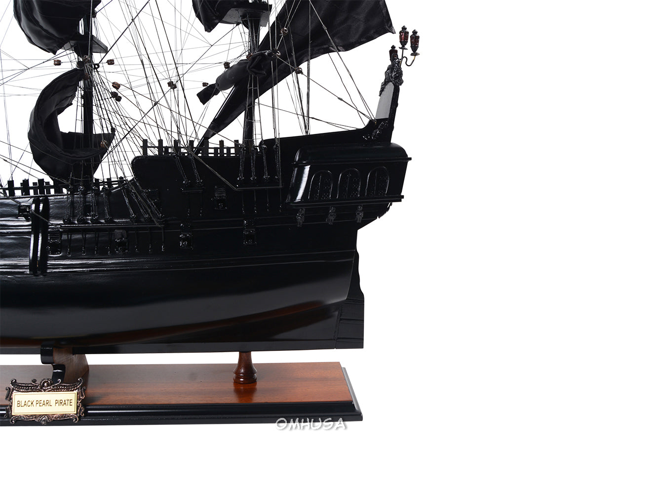 Old Modern Handicrafts | Black Pearl Pirate Ship (Exclusive