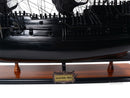 Black Pearl Pirate Ship (Exclusive Edition) Wooden Scale Model Midships Close Up