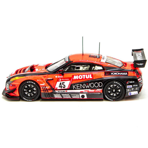 Nissan GT-R Nimso GT3 #45 Nurburgring 24 Hours 2019, 1:64 Scale Diecast Car Left Side View