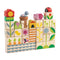 Garden Wooden Blocks Set Stacked