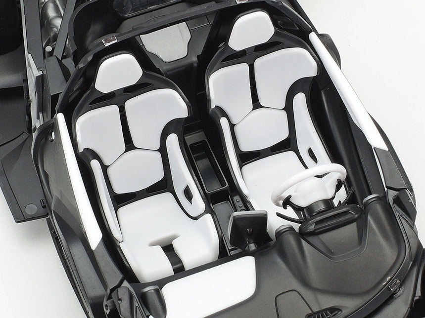 McLaren Senna model seating assembled