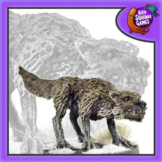 Ted - Savage Hound 28 mm Scale Model Metal Figure