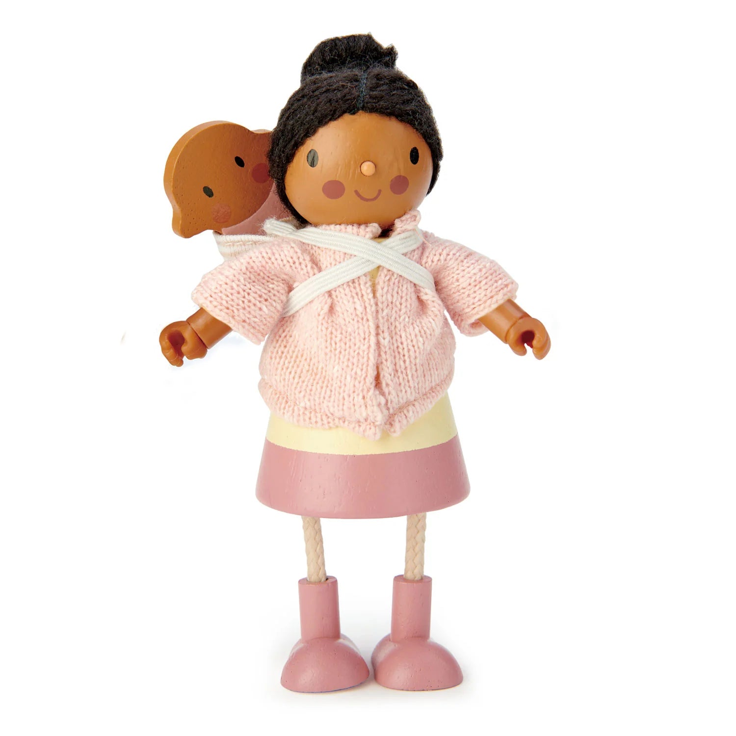 Mrs. Forrester and the Baby Wooden Figure Set