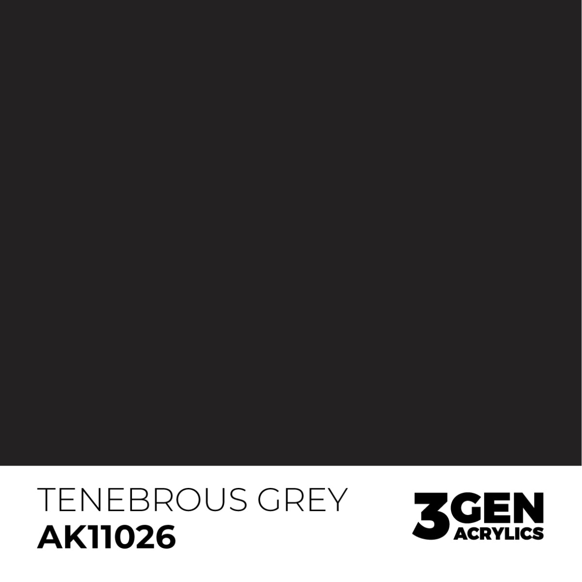 Leather And Buckles Acrylic Paint Set (Box of 6 Paints) Tenebrous Grey Color Sample