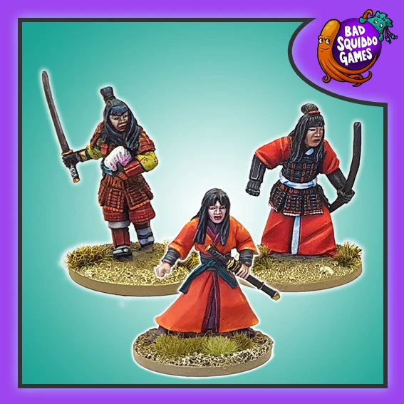 The Widows 28 mm Scale Model Metal Figures