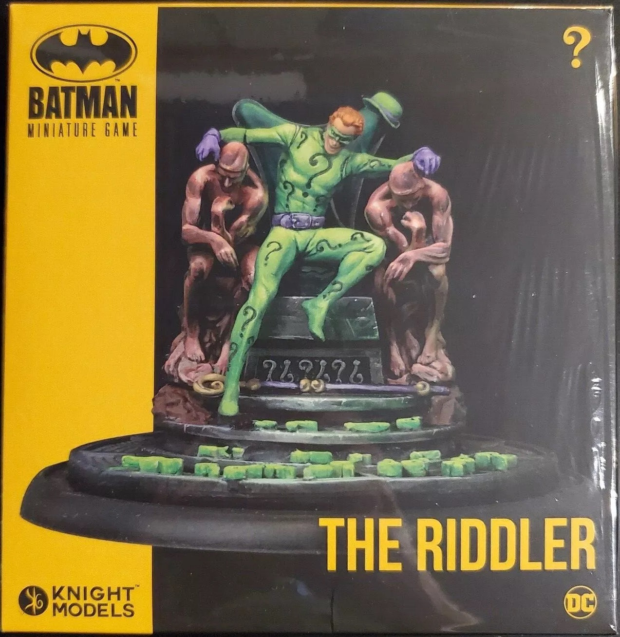 Batman Miniature Game, The Riddler Packaging