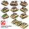 British Universal Carrier, 1:144 (12 mm) Scale Model Desert Variants