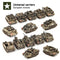 British Universal Carrier, 1:144 (12 mm) Scale Model European Variants Painted Example