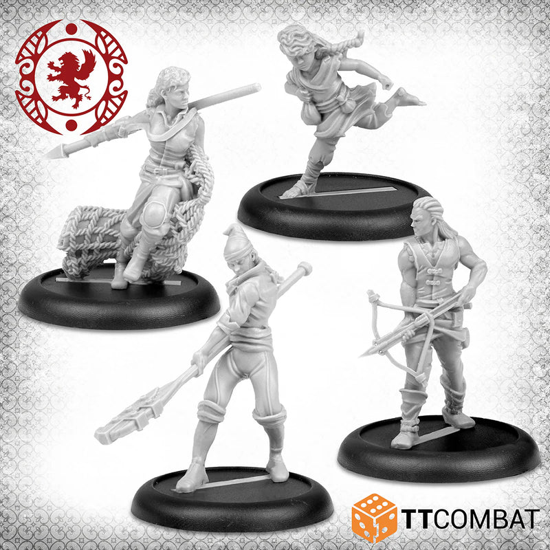 Carnevale Escape From San Canciano, 2-Player Intro Box Unpainted Guild Figures