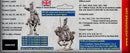 Napoleonic British Household Cavalry 1812-1815, 28 mm Scale Model Plastic Figures Back Of Label