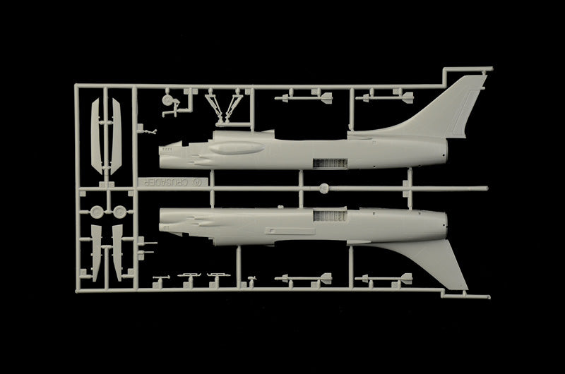 Vought F-8E Crusader, 1/72 Scale Plastic Model Kit Sprue A