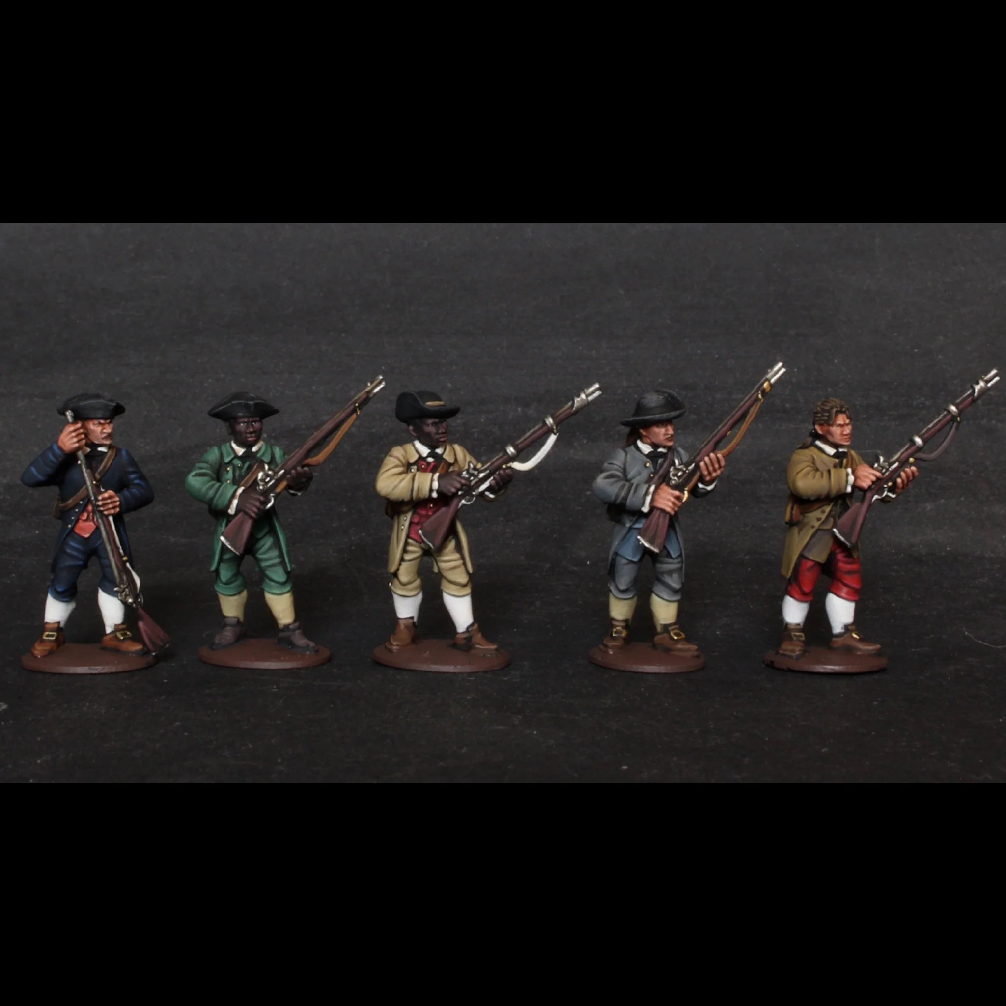  Painted Minutemen Close Up