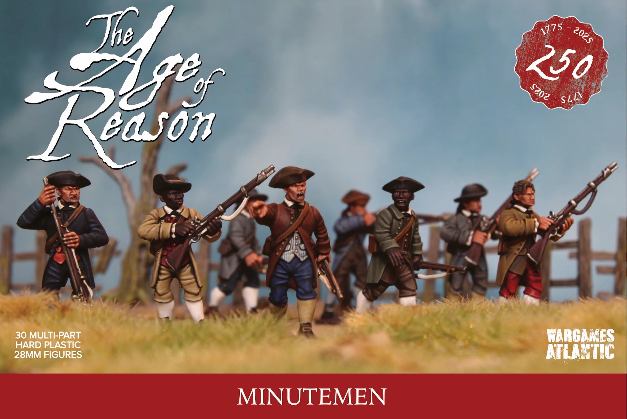  Wargames Atlantic Minutemen box front