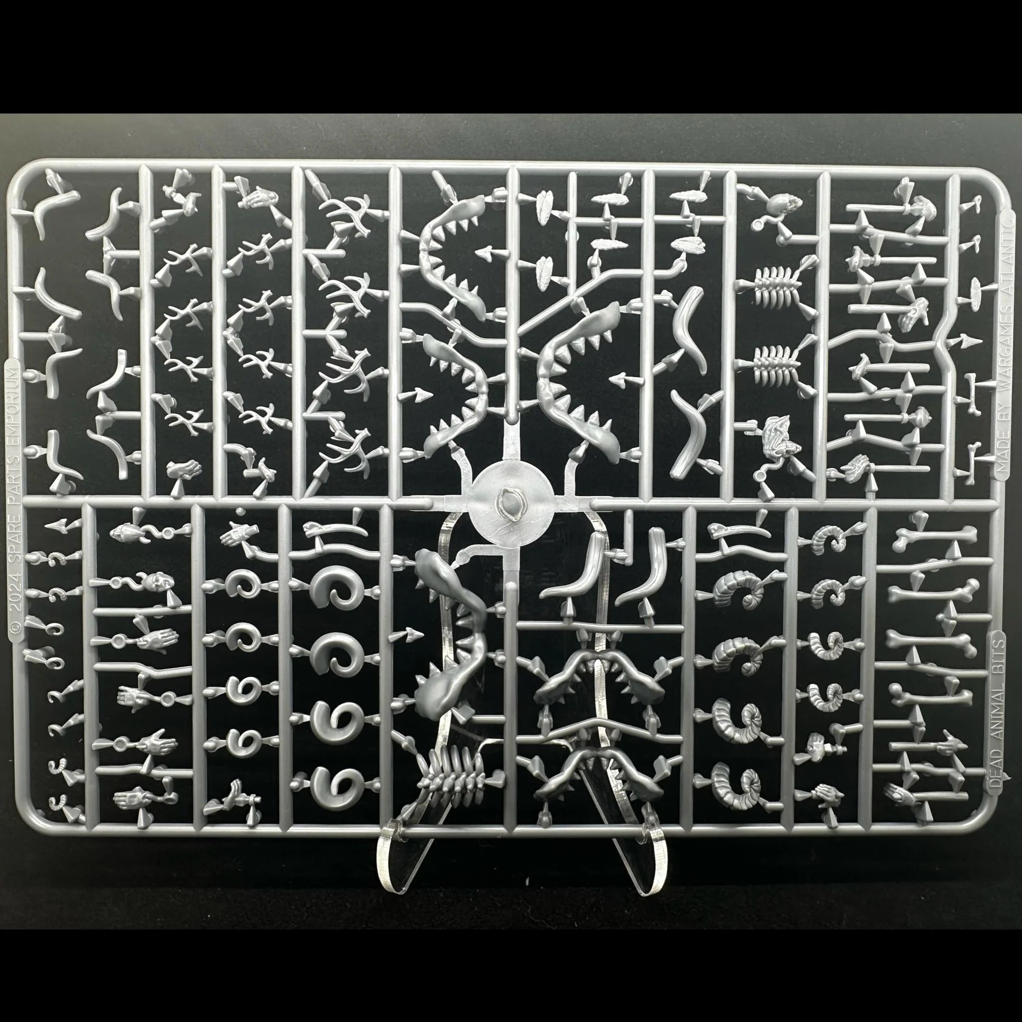 Dead Animal Bits plastic sprue front