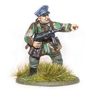 Bolt Action Fallschirmjäger WWII German Airborne, 28 mm Scale Model Figures Painted Example Officer MP40