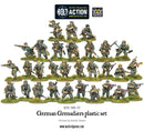 Bolt Action German Grenadiers WWII Late War German Infantry 28 mm Scale Model Figures Painted Example