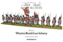 Black Powder Napoleonic Wars British Line Infantry (Waterloo), 28 mm Scale Model Figures Painted Example