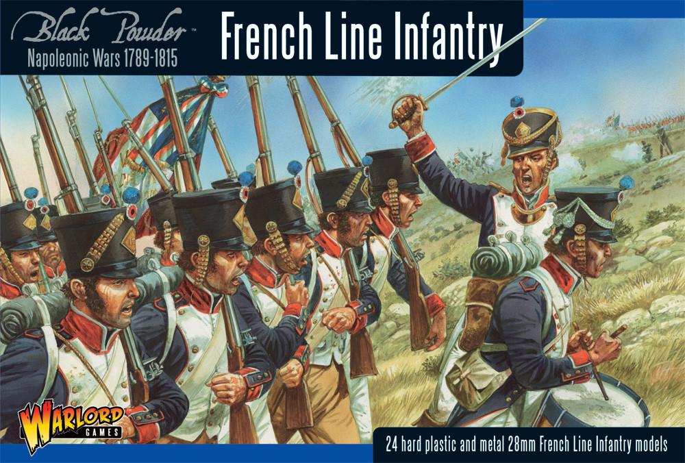 Black Powder Napoleonic Wars French Line Infantry 1806-1810, 28 mm Scale Model Figures