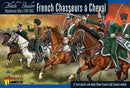 Black Powder Napoleonic Wars French Chasseurs à Cheval, 28 mm Scale Model Figures