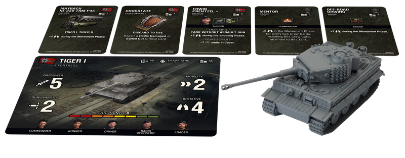 World of Tanks Tiger I Wave IV Expansion Cards
