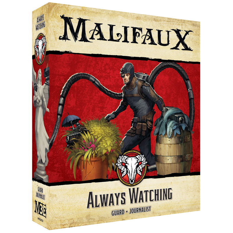 Malifaux (M3E) The Guild “Always Watching” 32 mm Scale Model Plastic Figures